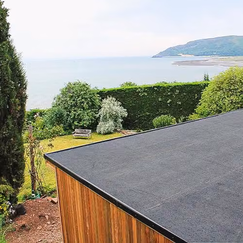 SkyGuard EPDM Rubber Shed Roof Kit, Black – 5