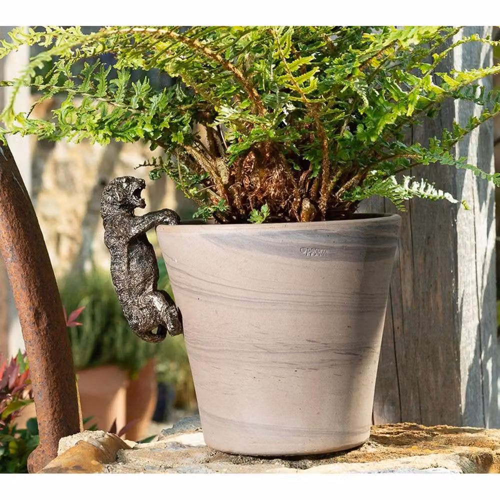Jardinopia Tiger Hanging Plant Pot Hanger, Bronze, W6 x D11 x H5.5 cm – 4