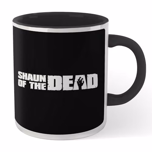 Zavvi Shaun of the Dead I Think We Should Go Back Inside Ceramic Mug, Black and Multicolour – 2