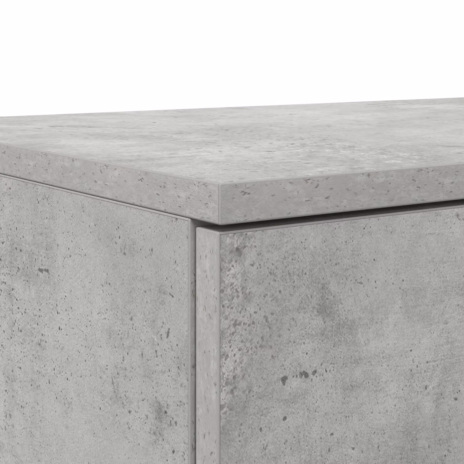 Berkfield Home Bed Drawers in Concrete Grey, W/D/H: 90 x 36.5 x 16.5 cm – 2