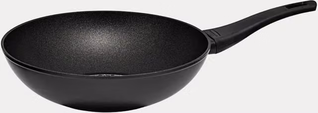 Prestige Thermo Smart Aluminium Non-Stick Wok, 28cm, Black
