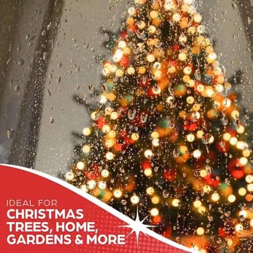 The Christmas Workshop 100 Warm White LED Christmas Tree Fairy Lights, 12.9m Length, Indoor and Outdoor Use – 6