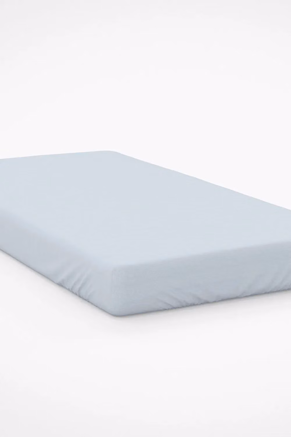 Belledorm Easycare 200 Thread Count Cotton Polycotton Percale Fitted Sheet, Blue, Super King, Depth: 38 cm – 2