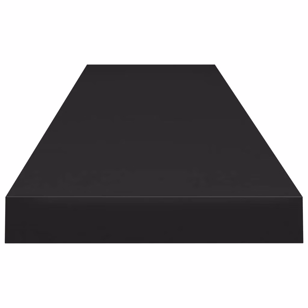 Berkfield Home Floating Wall Shelf, Black, W/D/H: 120 x 23.5 x 3.8 cm – 3