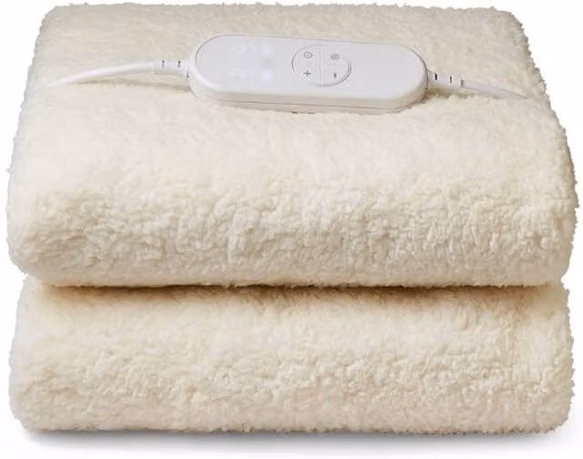 Morphy Richards EverCosy Single Premium Heated Electric Under Blanket in White, W/D/H: 90 x 200 cm