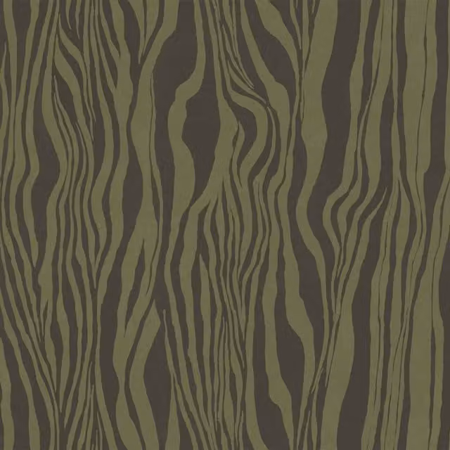 House of Hackney DAZZLE Laurustine Animal Print Wallpaper Sample in Green