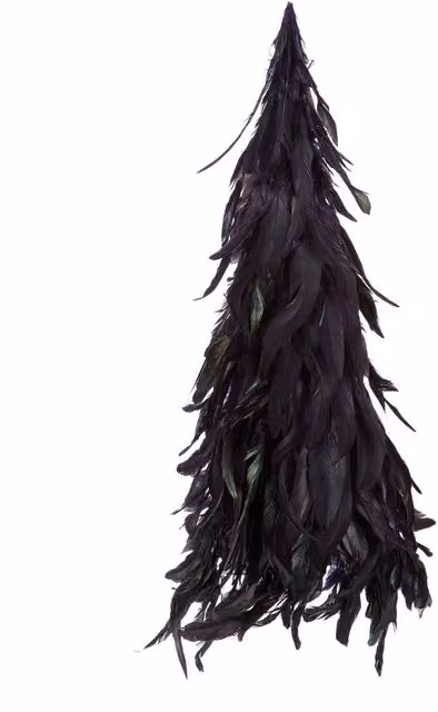 Orsina Maison by Premier Small Purple Feather Tabletop Tree – 1