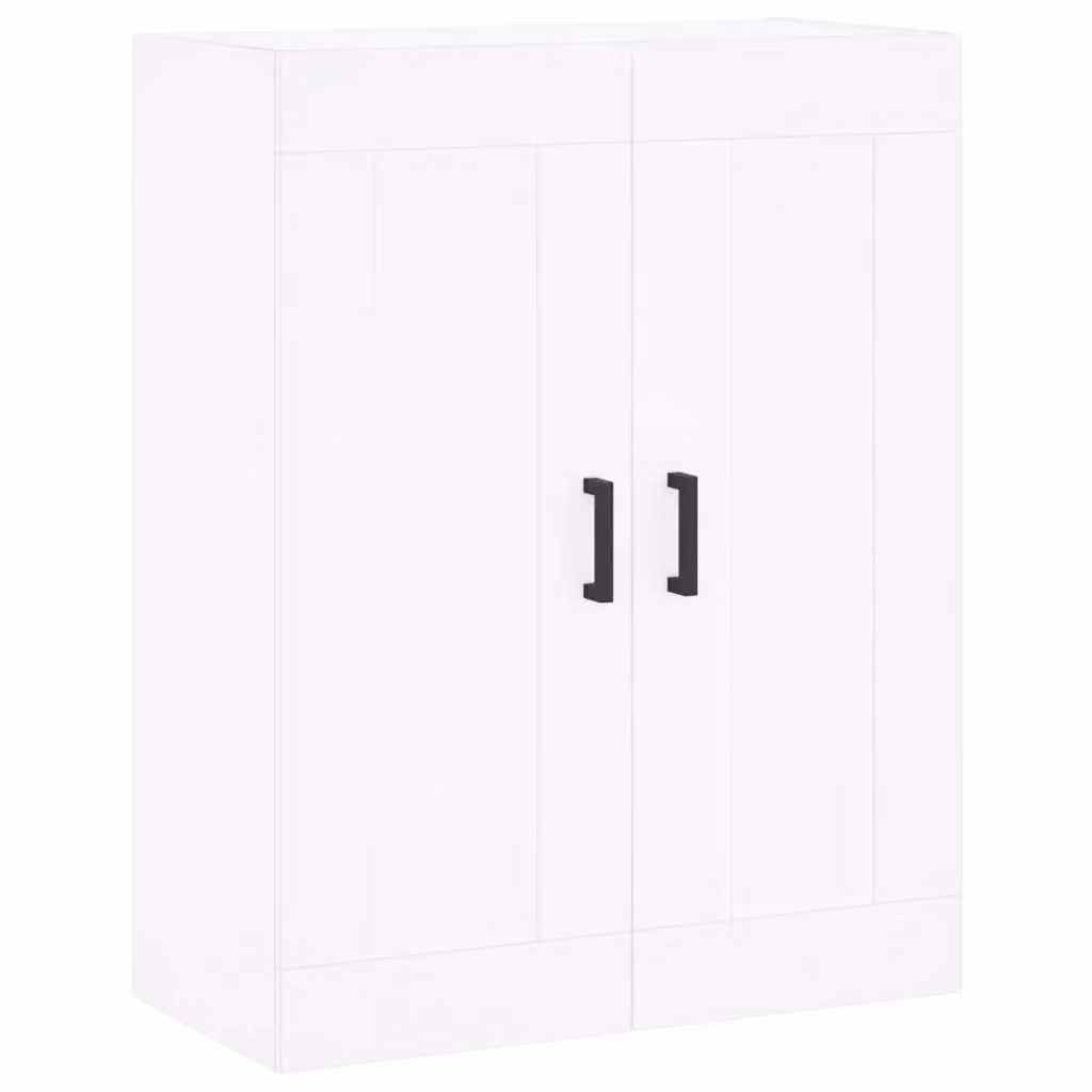 Berkfield Home Wall Mounted Cabinet in White, W/D/H: 69.5 x 34 x 90 cm – 2