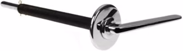Thomas Dudley Chrome WC Cistern Lever with 3/8 inch Thread and 225mm Spindle, Silver