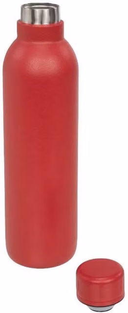 Avenue Thor Vacuum Insulated Stainless Steel Copper Bottle in Red