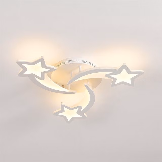 Kidkid Shooting Stars 33W LED Ceiling Light in White