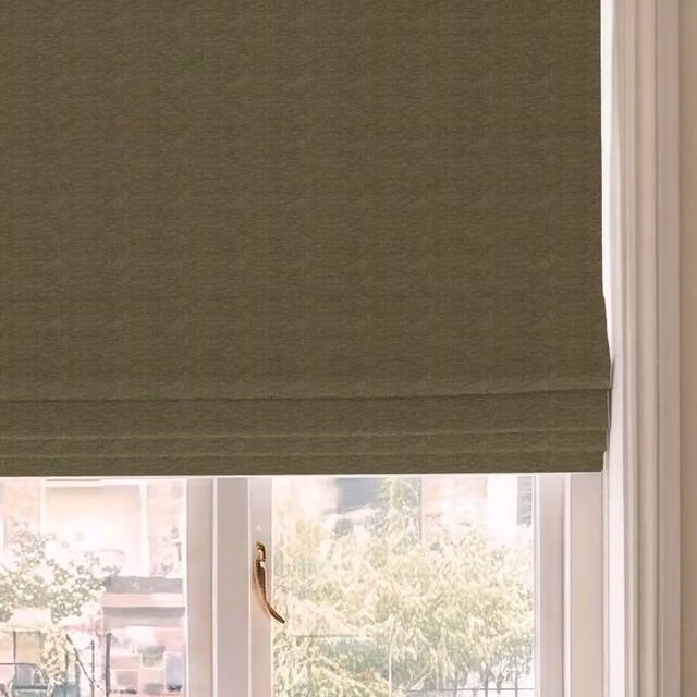HOUSE Llewelyn-Bowen Tetbury Made To Measure Blackout Roman Blind in Sage Green
