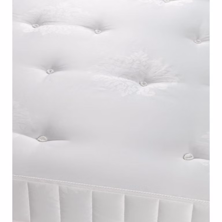 Cheshire Oakham Capsule 3000 Pocket Sprung Pillow Top Mattress in White, W/D/H: 200 x 180 x 1 cm