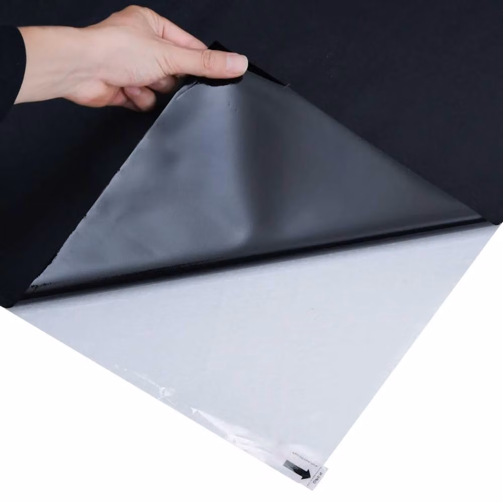 Berkfield Home Static Frosted Black Soft Window Film, PVC, W: 90 cm, L: 500 cm – 3