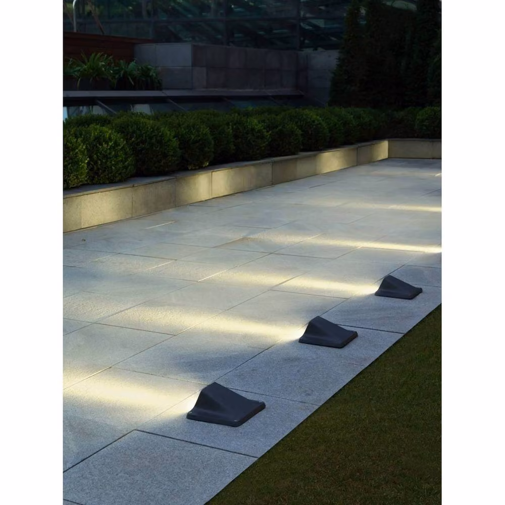 Netlighting Rexel LED 1 Light Outdoor Floor Lamp in Urban Grey, IP65 Rated, with Adjustable Aluminium Design – 2