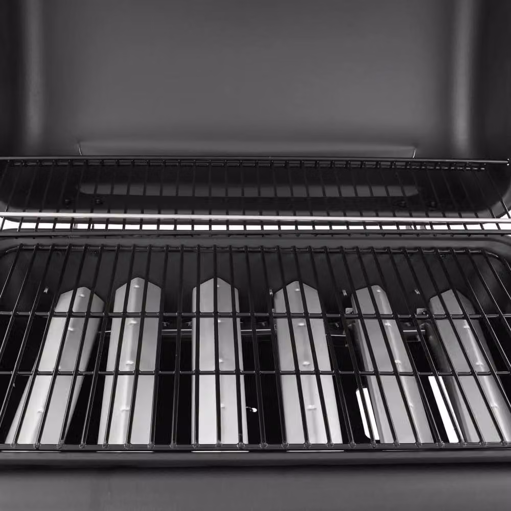 Berkfield Home 6 Burner Gas BBQ Grill in Black – 4