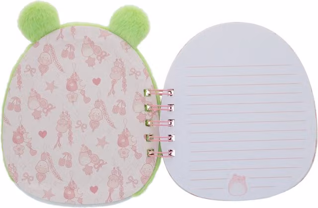 Squishmallows Shaped Lined Paper Notebook in Green