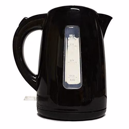 Igenix Cordless Electric Jug Kettle with Removable Limescale Filter, 1.7 l, Black – 2