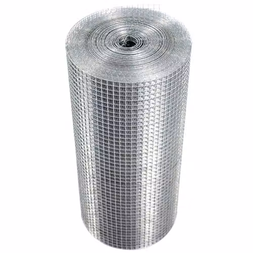 Actiaspet Hot-Dip Galvanised Steel Welded Wire Mesh, Silver, 15 m Roll – 4