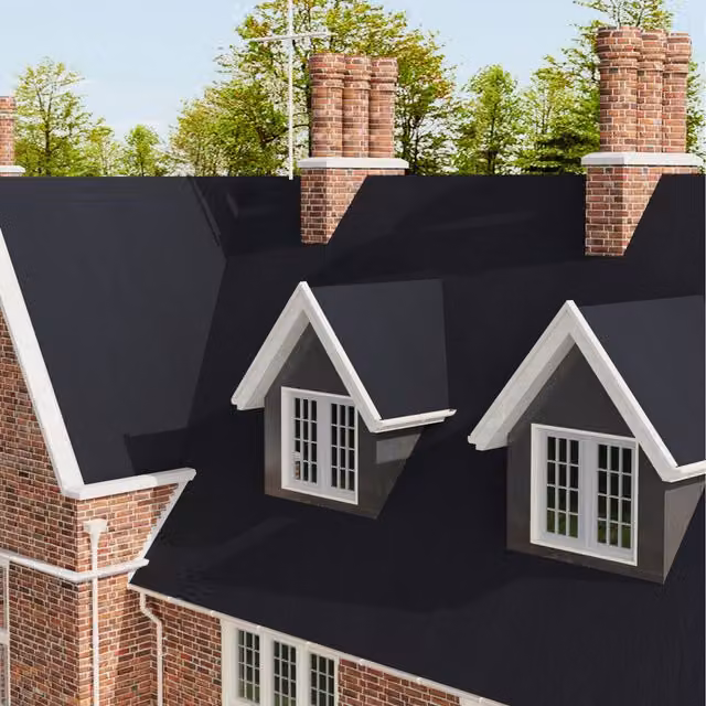 Komore Asphalt Roof Shingles, Black