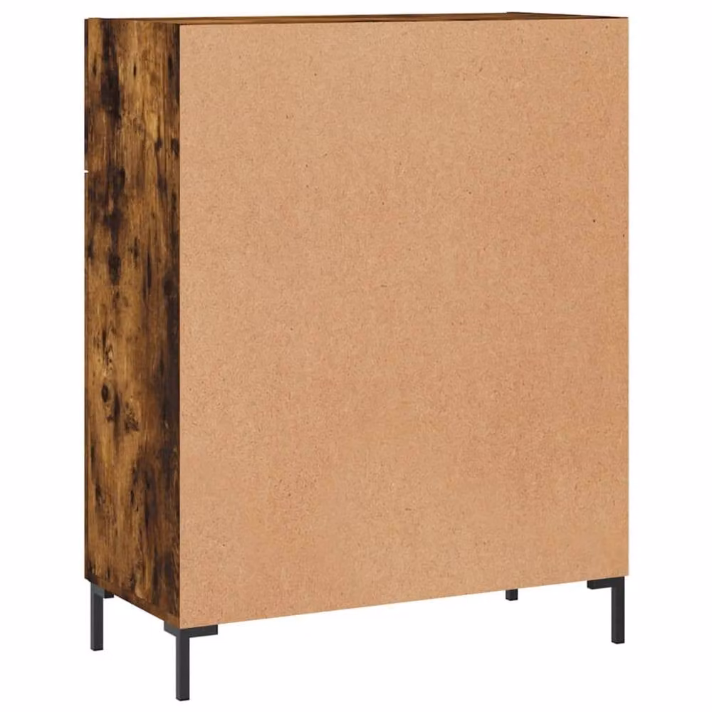 Berkfield Home Smoked Oak Sideboard in Brown, W/D/H: 69.5 x 34 x 90 cm – 6