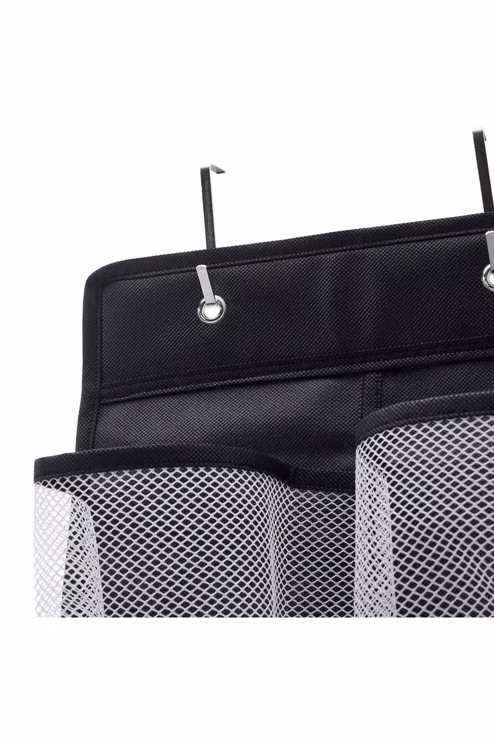 Living and Home Over the Door Hanging Shoe Organiser with 24 Extra Large Fabric Pockets in Black – 4