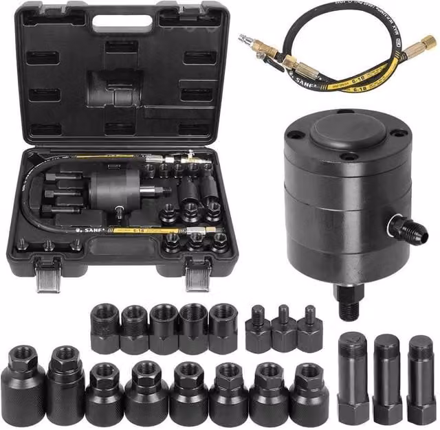 NESTLUNE Air Vibration Pneumatic Diesel Injector Puller in Black, W: 1000 mm, D: 400 mm – 1
