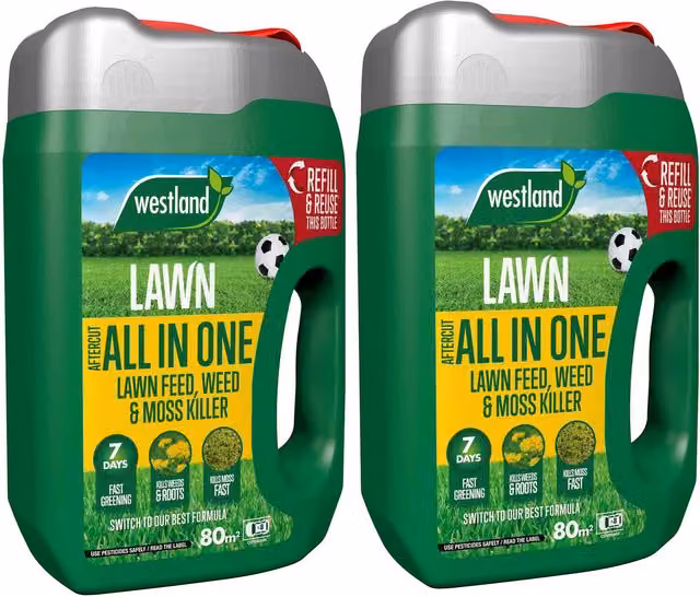 Marshalls Garden Liquid Weed and Pest Control for Lawns, 2 l