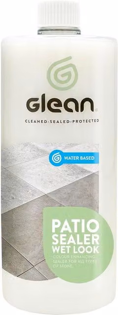 Go Glean Water Based Patio Sealer, Transparent, 1 l