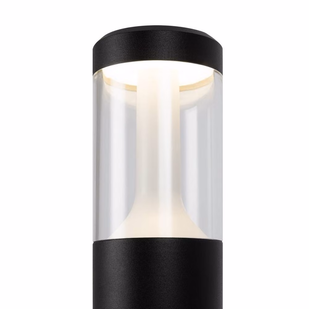 Maytoni Koln LED Outdoor Bollard, Black, Height: 65 cm, 4000K Cool White, IP54 – 3