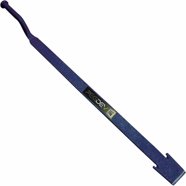 Pegdev 23 inch Solid Forged Slate Slaters Ripper with Carbon Steel Anti-Rust Finish in Navy Blue and Black (Length: 50.8 cm)