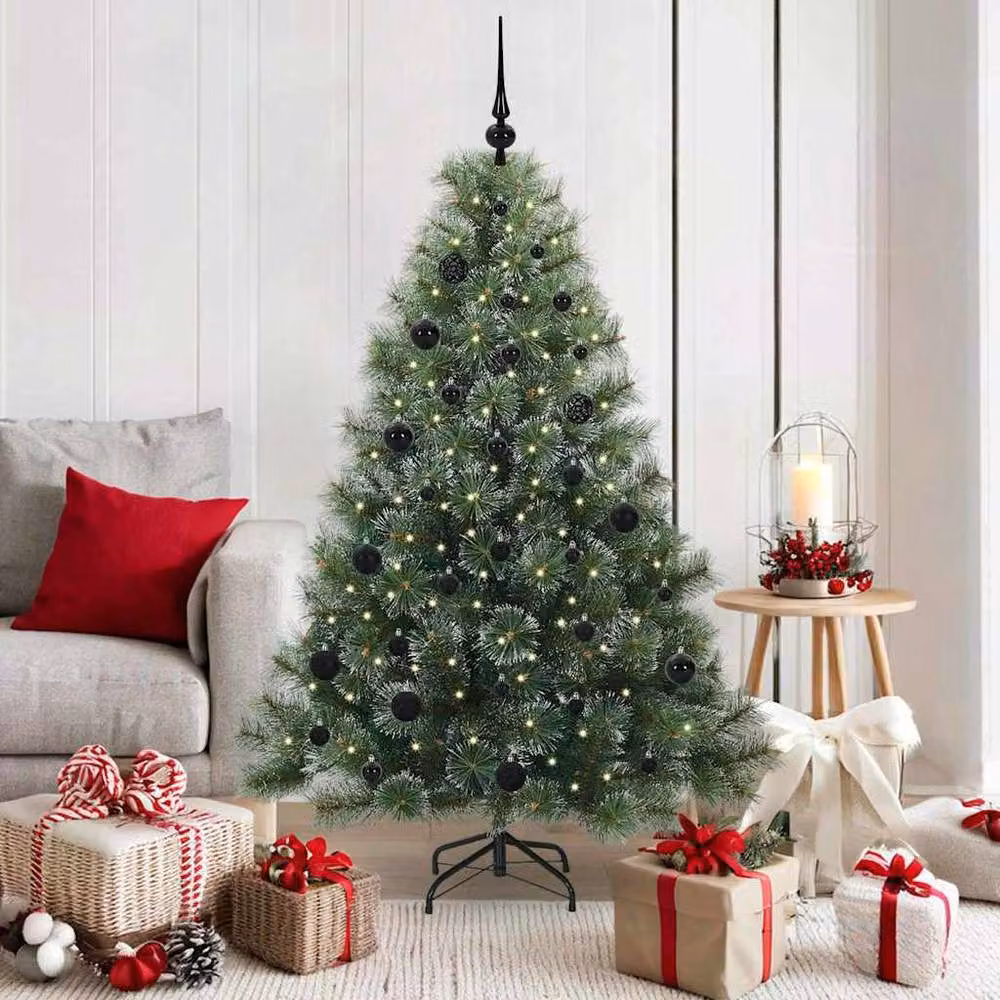 Berkfield Home Realistic Artificial Christmas Tree with 150 LEDs, Green, Height: 150 cm – 2
