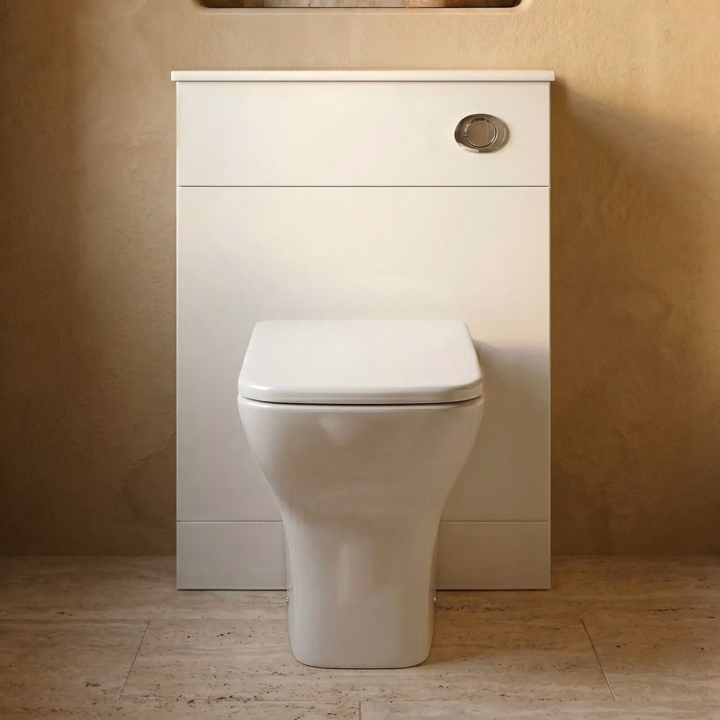 Balterley Slimline Gloss White Freestanding WC Unit 600mm – 4