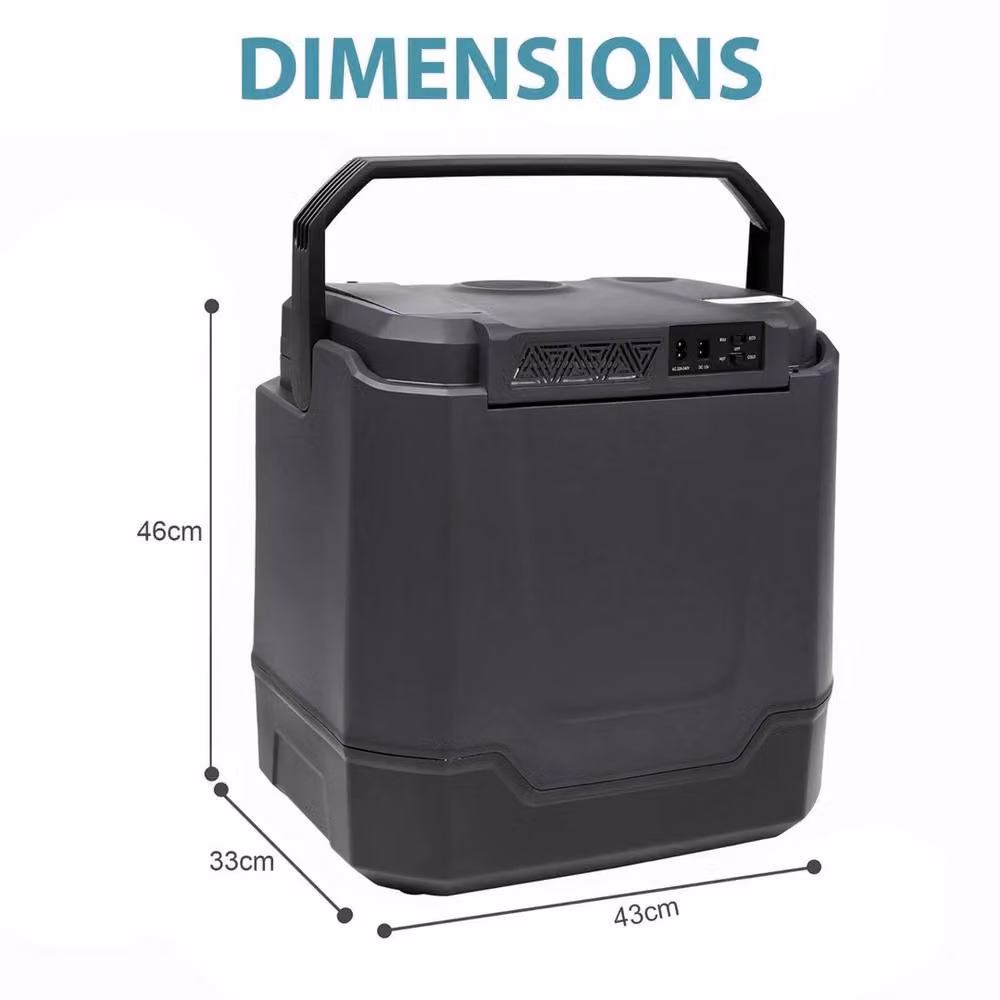 Kelvenix 33L Portable Cool Box in Grey – 2