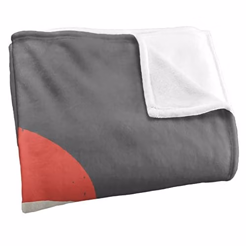 Bcreative David Olenick Seasons Gratings Silky Touch Super Soft Fleece Throw Blanket in White, W/D/H: 152 x 127 cm – 2