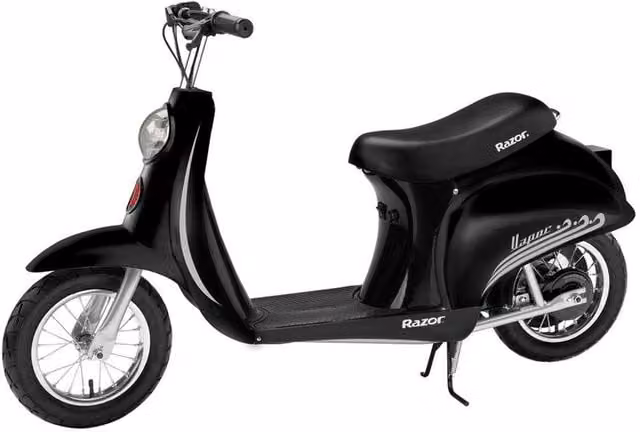 Razor Pocket Mod Vapour Miniature Euro-Style Electric Scooter in Black