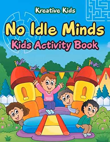 Kreative Kids No Idle Minds Kids Activity Book, Multicolour