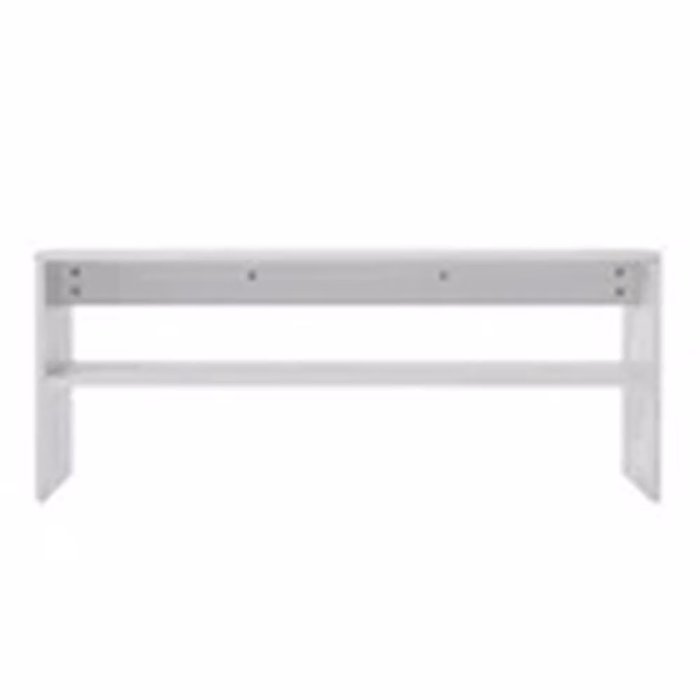 EONLION 2-Tier Modern White Coffee Table and Side Table – 2