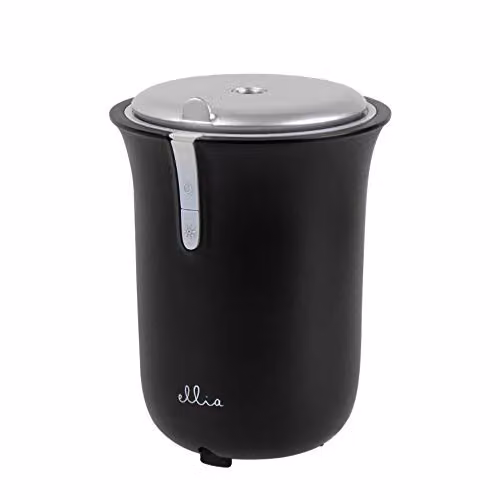 HoMedics Ellia Roam Car Aroma Portable Ultrasonic USB Aromatherapy Diffuser, Black