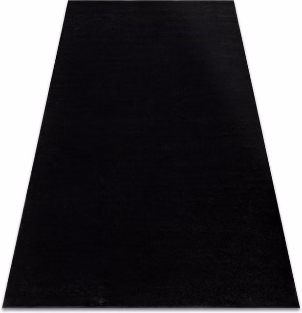 RugsX Softy Rug in Black, W: 240 cm, L: 330 cm