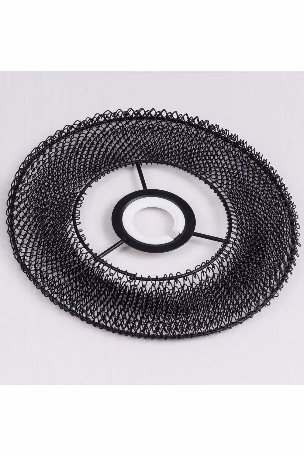 Harper Living Vintage Metal Mesh Pendant Ceiling Light Shade in Black with Reducer Ring – 2