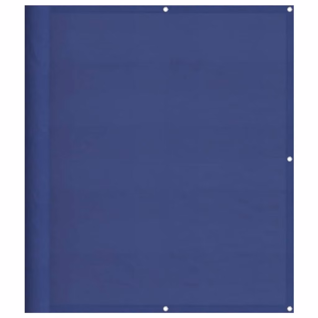 Berkfield Home Blue Opaque Balcony Cover, 100% Polyester Oxford, W: 120 cm, H: 800 cm – 2