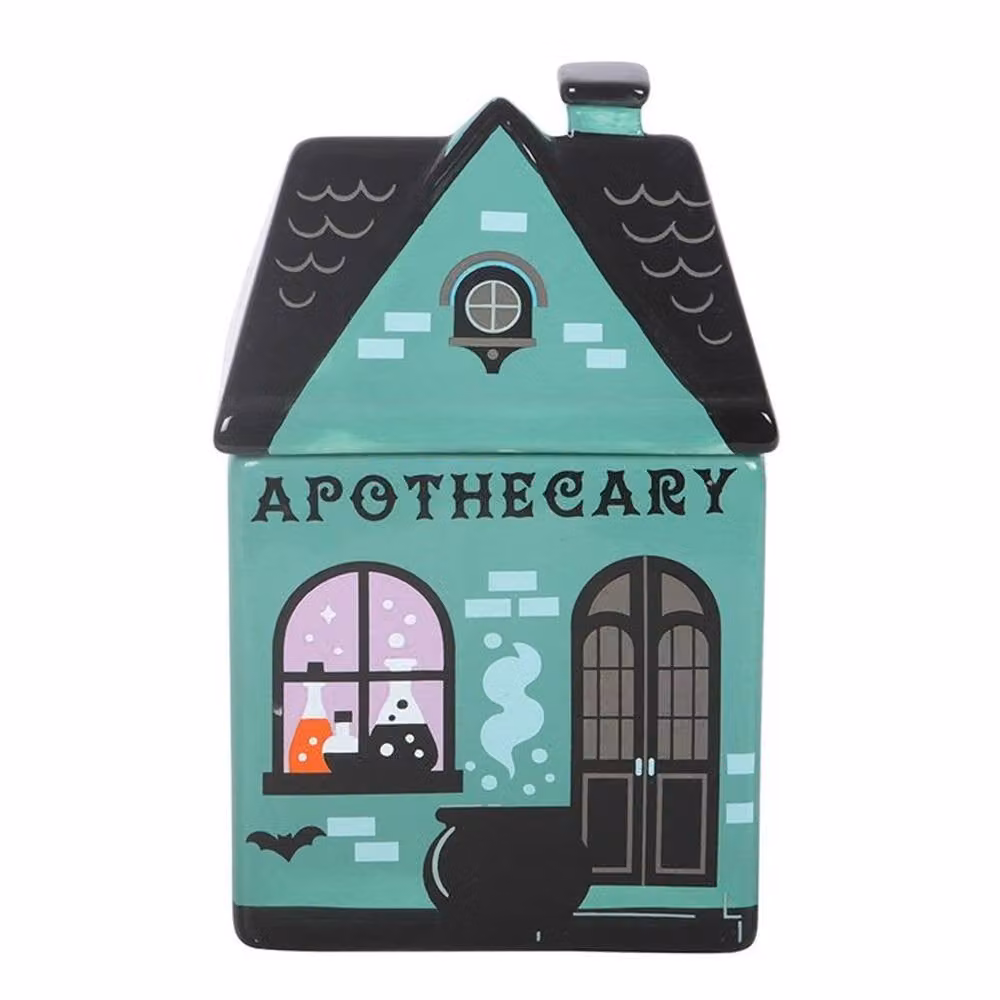 Uniqueful Apothecary Shop Ceramic Oil Burner in Green – 3