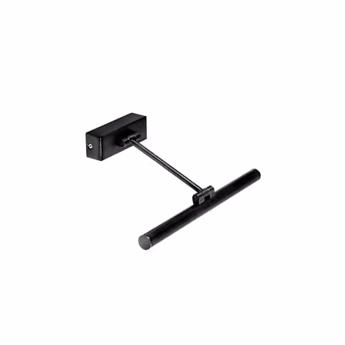 Netlighting Magritte1 Integrated LED Picture Wall Light, Black, 3000K Warm White – 1