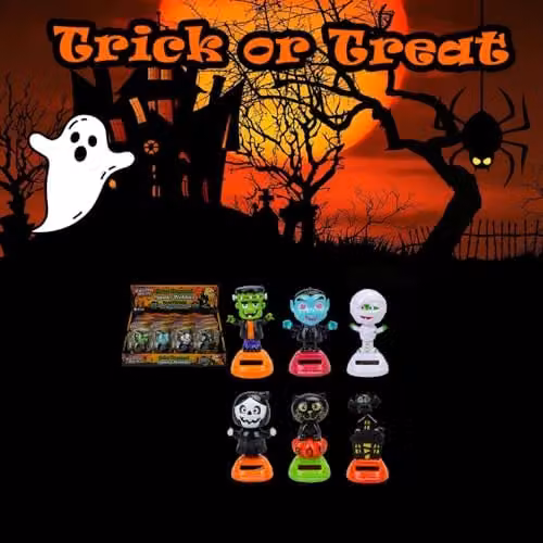VFM e-Store Halloween Solar Wobbler Decoration Multicolour – 4