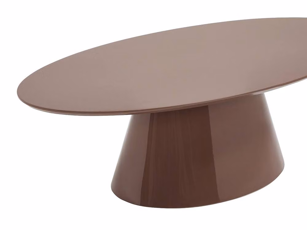 Vente-unique ANTELADA MDF Coffee Table in Chocolate Brown, W/D/H: 60 x 40 x 50 cm – 3