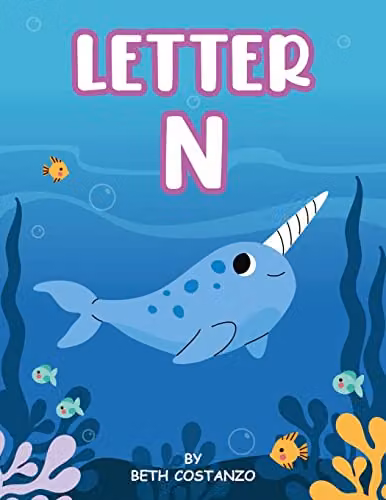 Beth Costanzo Letter N Activity Workbook for Children, Multicolour, Paperback