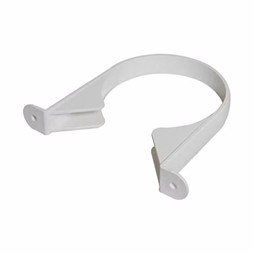 FloPlast 110mm Soil Pipe Clip, White