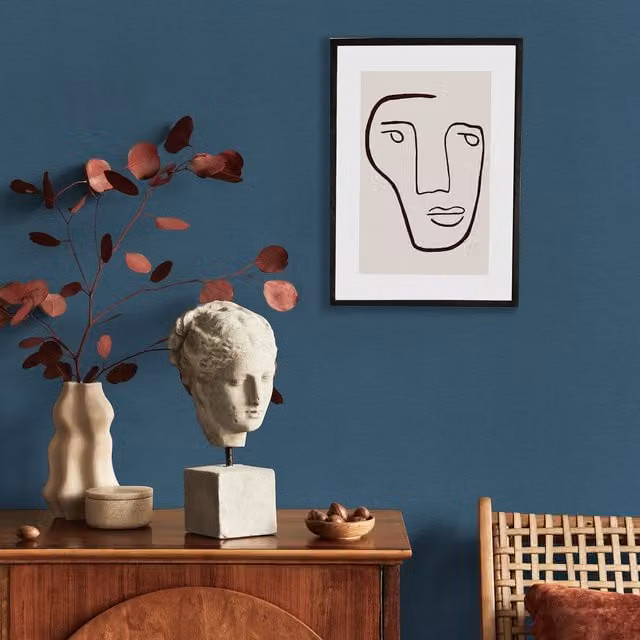 Superfresco Easy Amour Navy Blue Textured Non-Woven Wallpaper