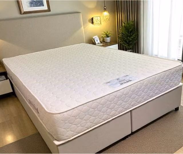 Knight Sleep Ergo Support BackCare Hybrid Mattress, White, W: 80 cm, D: 190 cm